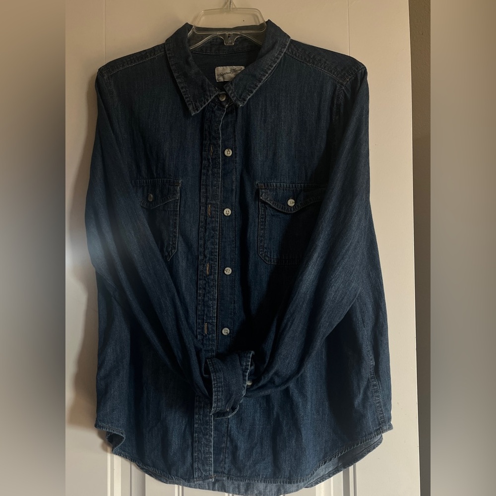 Universal Thread Indigo Denim Shirt